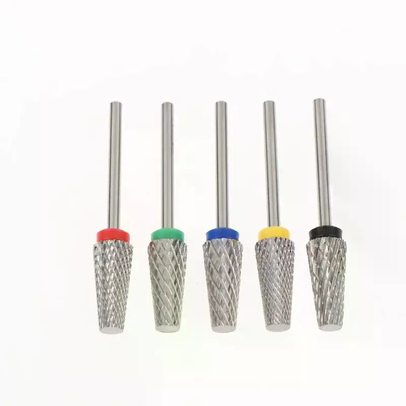 5-in-1 Tungsten Steel Nail Drill Bit | 15mm Cross Tooth Nail Drill Bit QXL