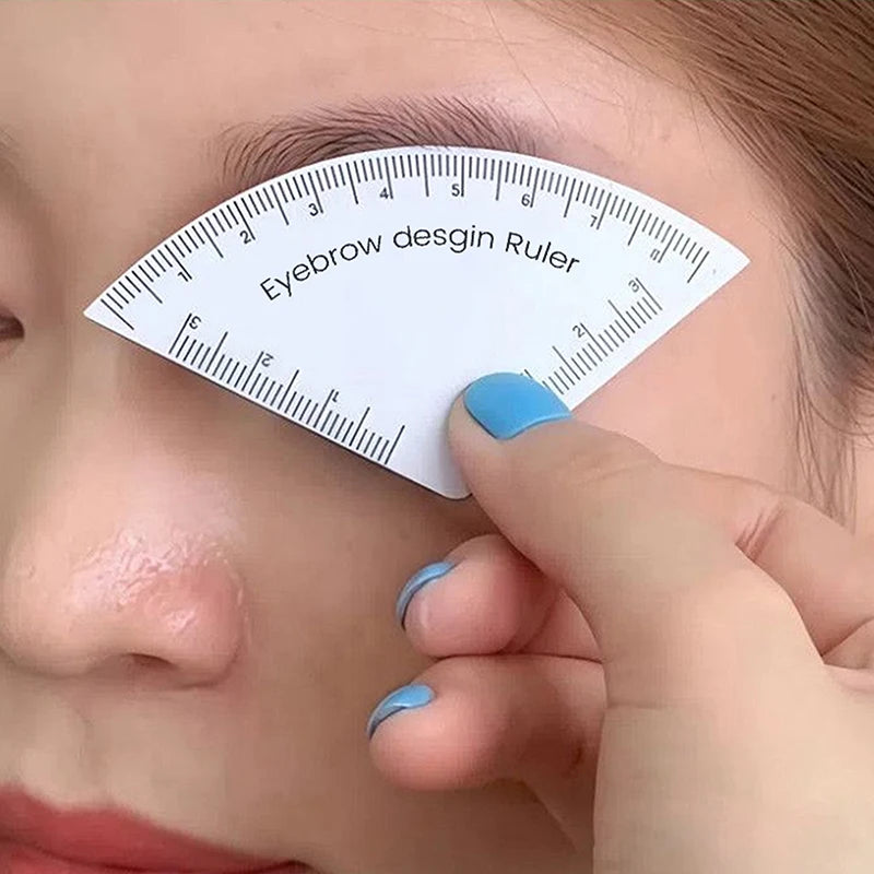 Eyebrow Mapping Ruler | Microblading Shaping Stencil Tool Eyebrow Mapping Stencil QXL