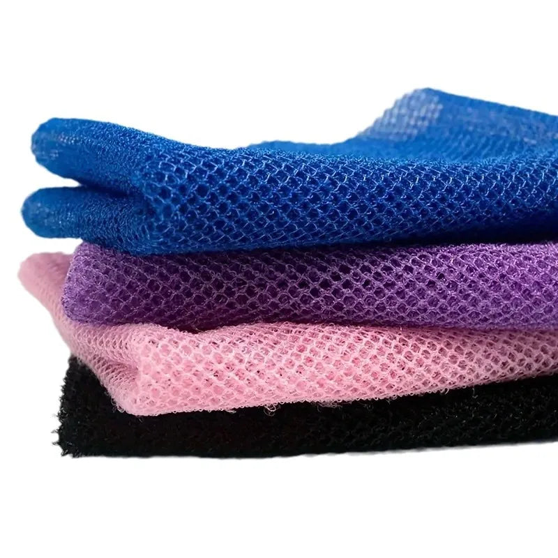 African Net Exfoliating Bath Scrubber & Loofah Towel 80x30cm Exfoliating Bath Scrubber QXL