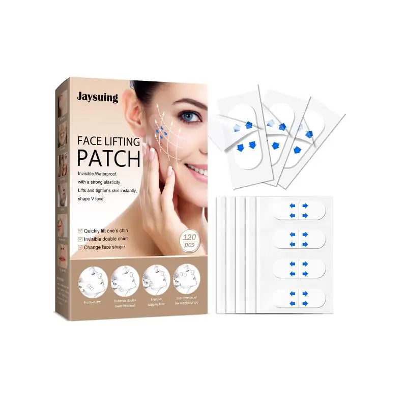 Invisible Face Lift Tape – V-Shape Chin & Neck Lifting Patches Face Lifting Tape QXL 1box