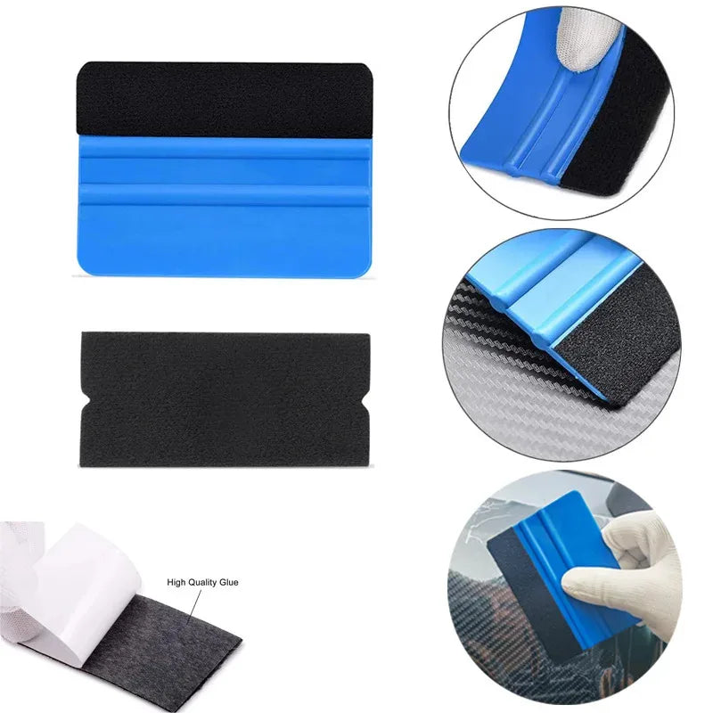 Car Vinyl Wrap Tool Kit – Squeegee, Scraper & Cutter Vinyl Wrap Tool Kit QXL