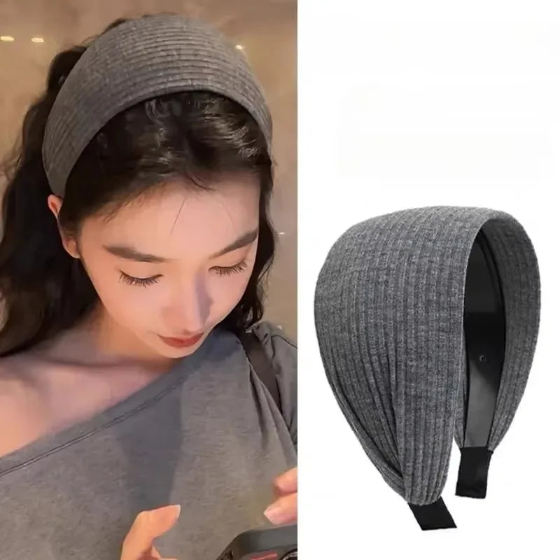 Wide-Tooth Retro Headband | Minimalist Women's Hairband Women's Headband QXL