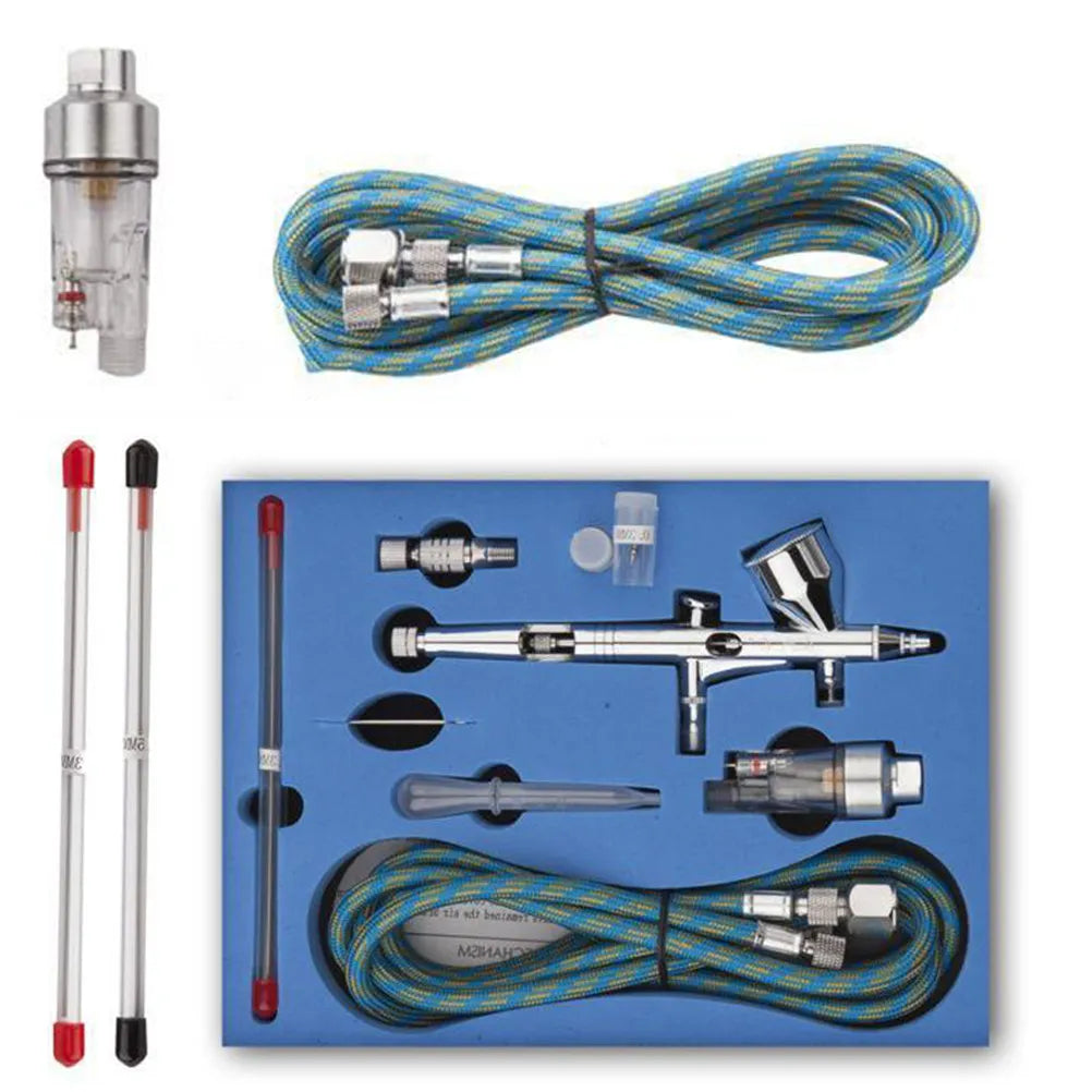 180K Airbrush Compressor Kit | Cake, Nail & Body Art Airbrush Compressor Kit QXL
