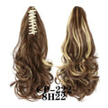 Claw Clip Ponytail Extension – 15" Curly Wavy Synthetic Hair Clip-In Hair Extension QXL 11