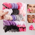 100-Pack Triangle Powder Puffs | Soft Makeup Sponge Set Makeup Powder Puff QXL 50pcs color mixing