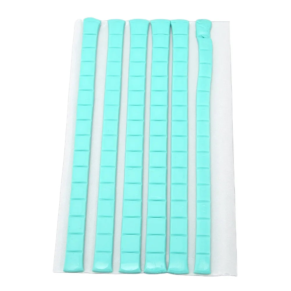 96-Pc Green Nail Art Glue Clay | Reusable Tacky Putty Nail Art Putty QXL