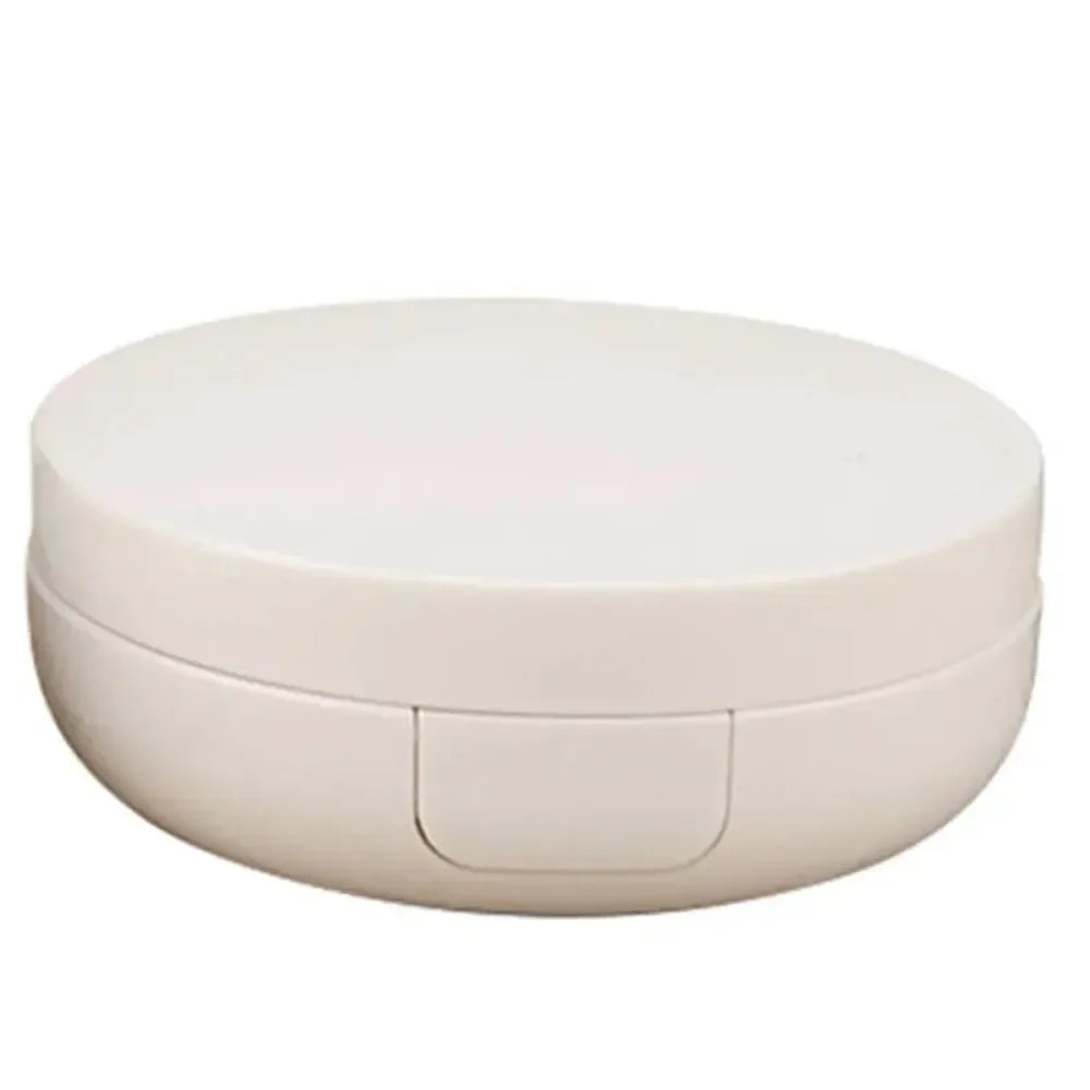 15g Empty Air Cushion Compact Case with Puff, Mirror & Sponge Refillable Compact Case QXL