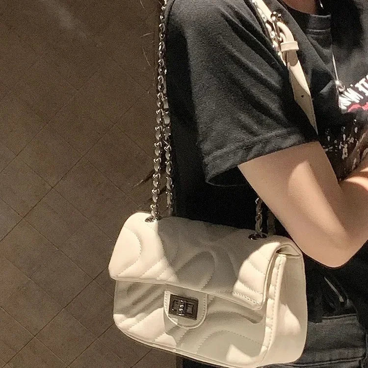 Elegant Luxury Leather Vintage Crossbody Handbag for Women Crossbody Handbag QXL