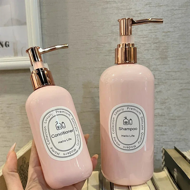 250/500ml Refillable Pump Soap Dispenser Bottle | Bathroom Pump Dispenser Bottle QXL