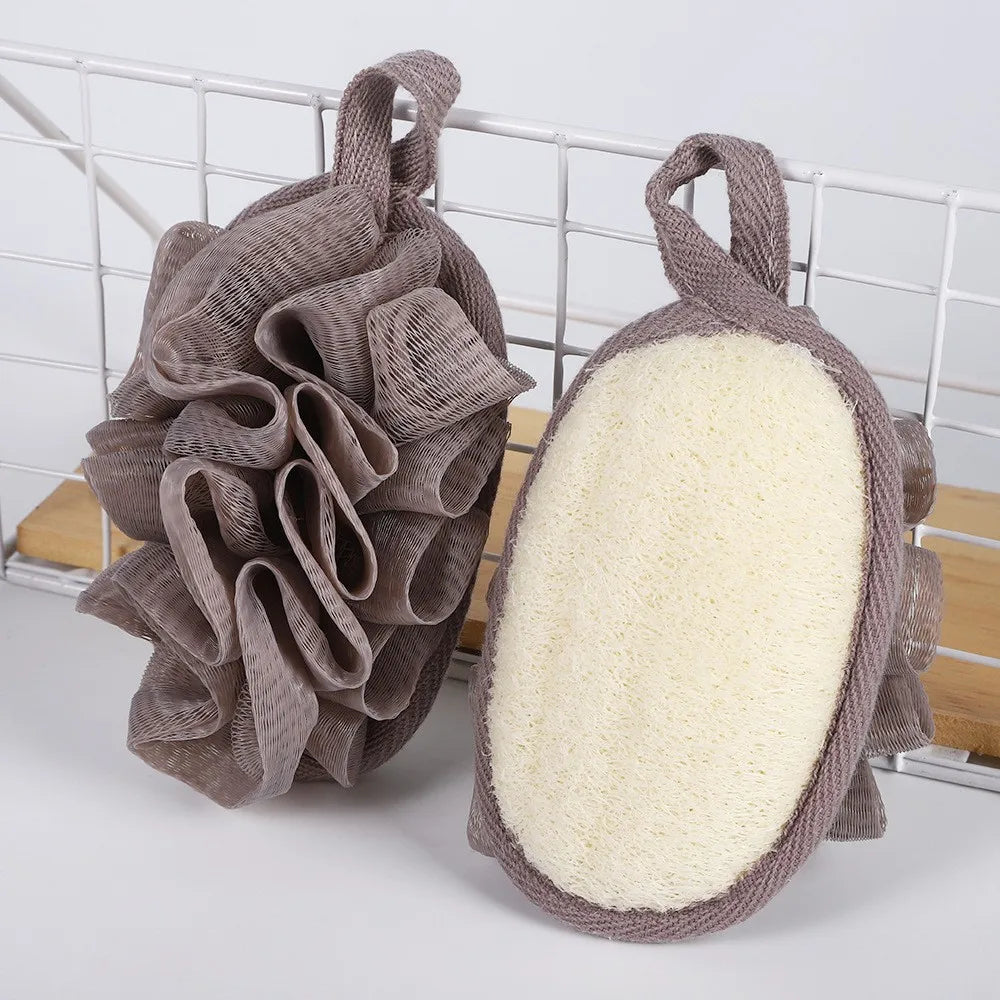 Natural Loofah Bath Sponge | Body Exfoliating Scrubber Pad Bath Exfoliating Scrubber QXL