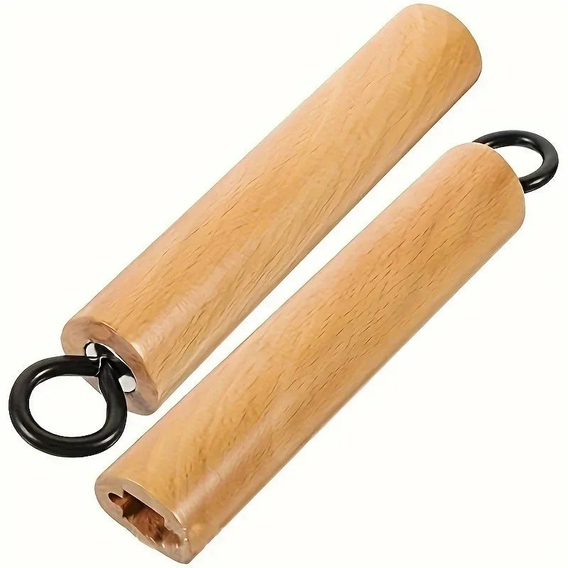 Beech Wood Replacement Pot Handle | Anti-Scald Wok & Pan Cookware Handle QXL