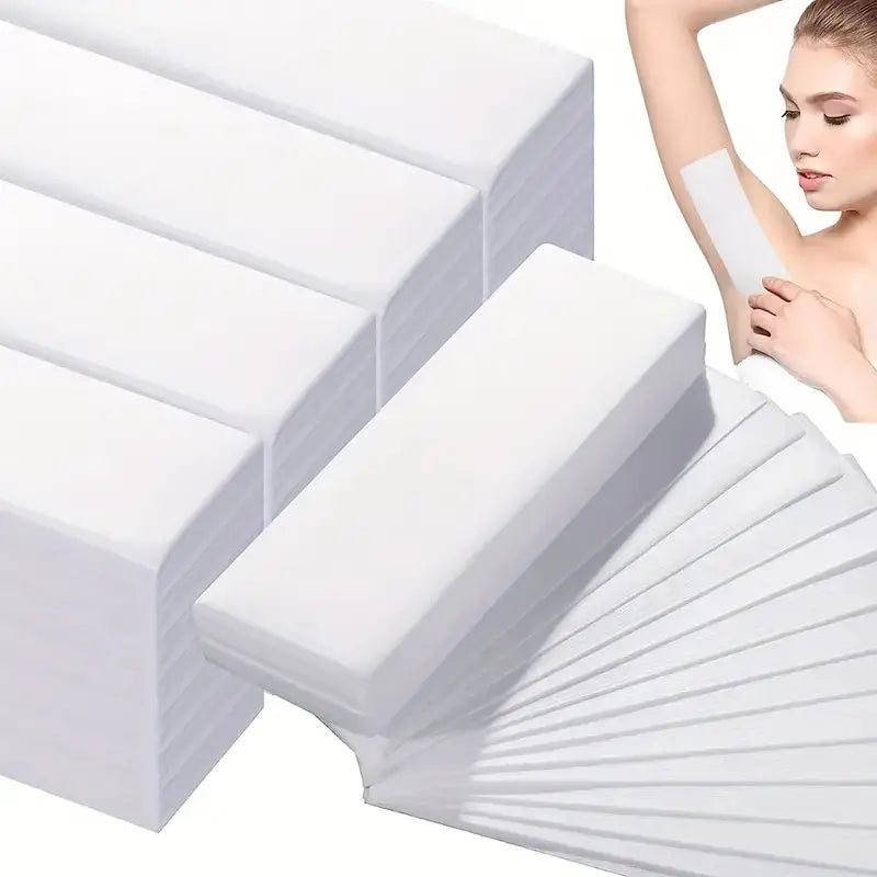 Deluxe Wax Strips Kit – Face, Leg, Body & Bikini Waxing Wax Strips Kit QXL