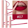 12-Color Waterproof Matte Lip Liner Set | Long-Lasting Lip Liner Pencil QXL wine red