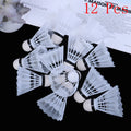 12-Pack Plastic Badminton Shuttlecocks | Practice & Training Badminton Shuttlecocks QXL Default Title