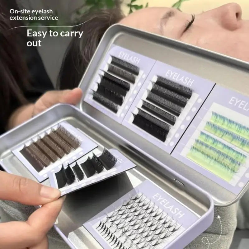 Magnetic Eyelash Extension Storage Box & Organizer Rack Lash Extension Organizer QXL