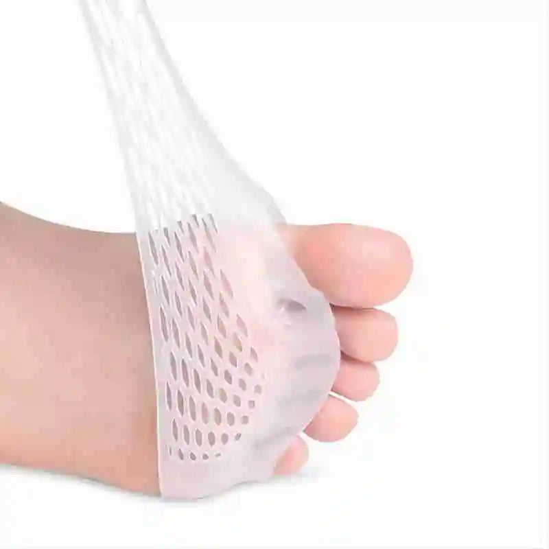 2-Pack Silicone Forefoot Gel Pads & Toe Separator Cushions Forefoot Gel Pad QXL