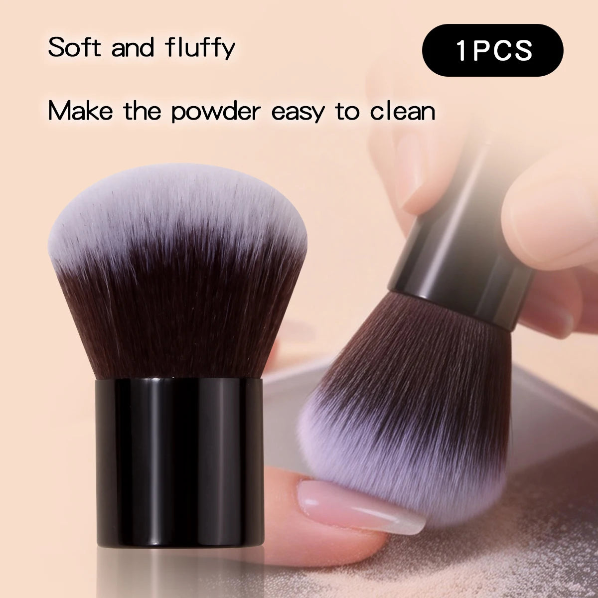 Soft Nylon Nail Brush | Manicure Dust Removal & Cleaning Nail Brush QXL