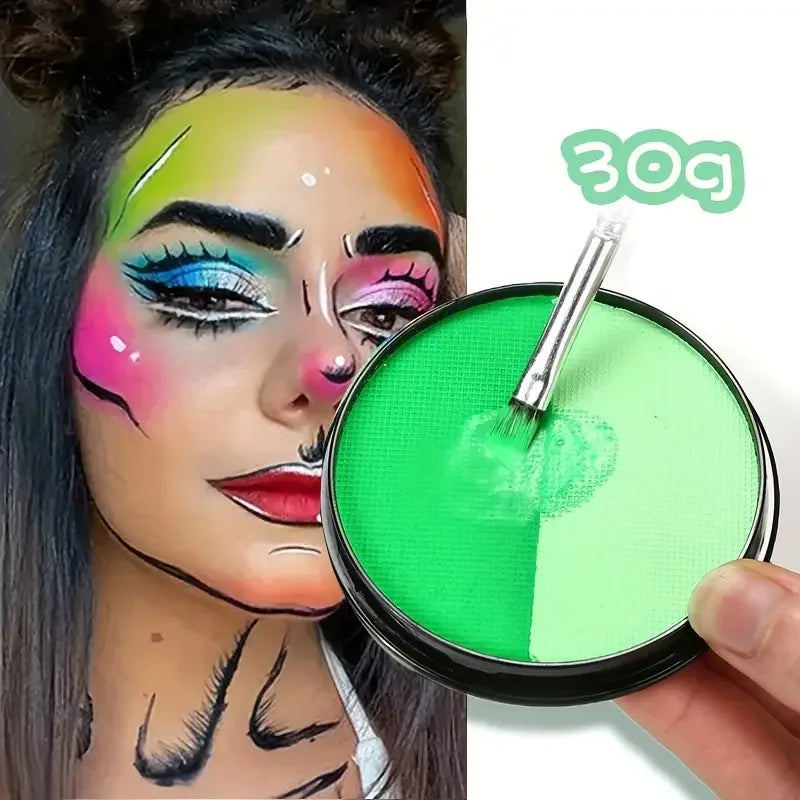VERONNI 30g Double Color Water-Based Face & Body Paint Face & Body Paint QXL