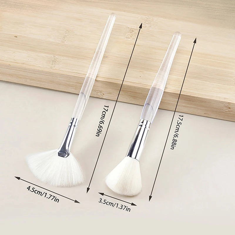 Soft Bristle Facial Cleansing & Mask Brush | Skin Care Tool Facial Cleansing Brush QXL