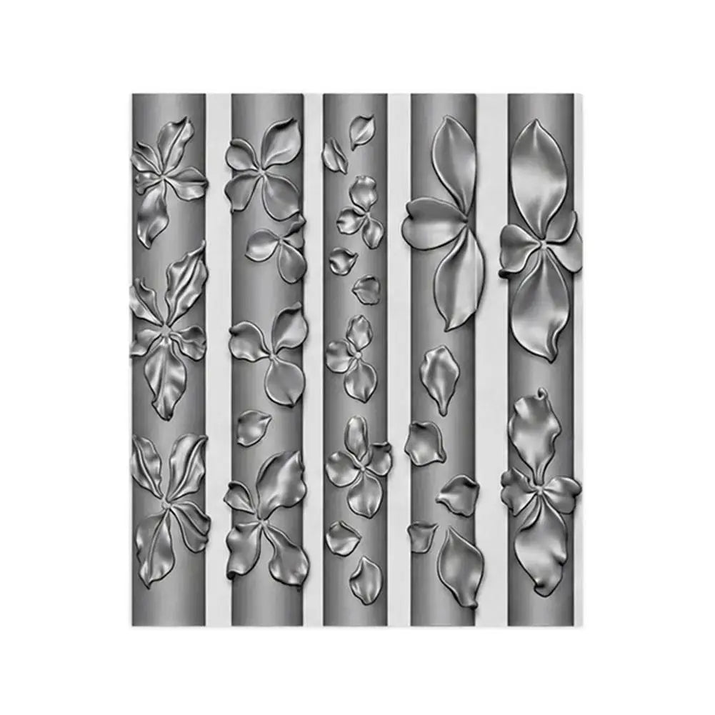 3D Flower Silicone Nail Art Mold | Bowknot Carving Template Nail Art Mold QXL B CN