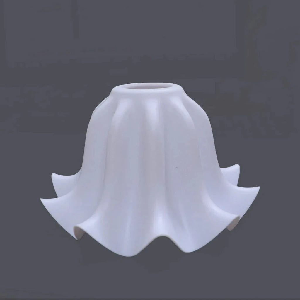 E27 Bell Orchid Plastic Lampshade | DIY Chandelier Shade Replacement Lampshade QXL A2