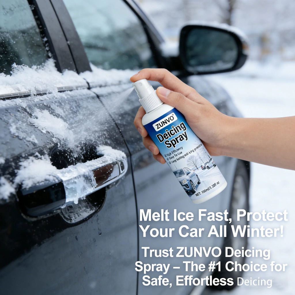 QIFENGHE Car Deicing Spray | Fast Windshield Ice Melter 100ml Car Deicing Spray QXL