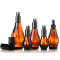 Amber Glass Refillable Spray Bottle – Perfume & Oil Atomizer Glass Spray Bottle QXL 20ml Pump
