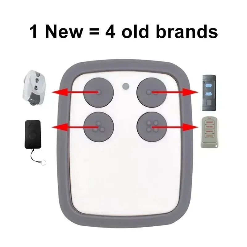 4-in-1 Universal Garage Door Remote | 280–868MHz Duplicator Remote Control Duplicator QXL