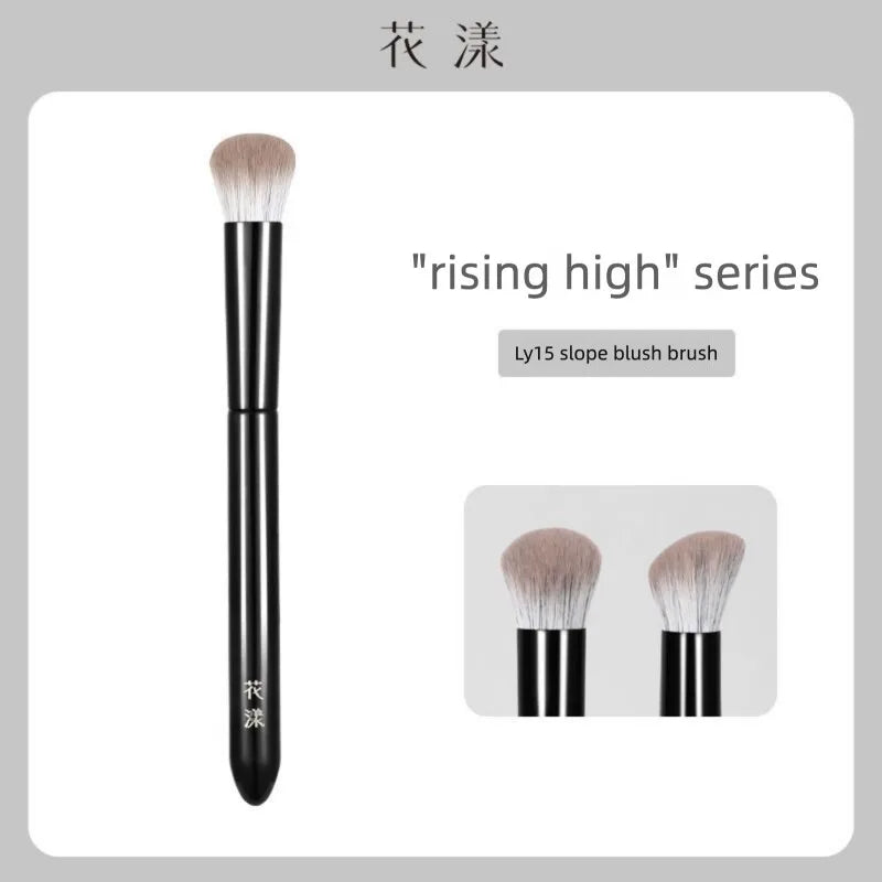 Slanted Blush & Contour Brush | Ultra Soft Synthetic Bristles Contour Makeup Brush QXL