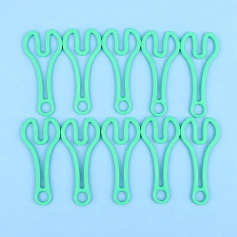 10-Pack 3D Printed Shopping Cart Coin Token Key Rings Shopping Cart Token QXL Green