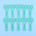 10-Pack 3D Printed Shopping Cart Coin Token Key Rings Shopping Cart Token QXL Green