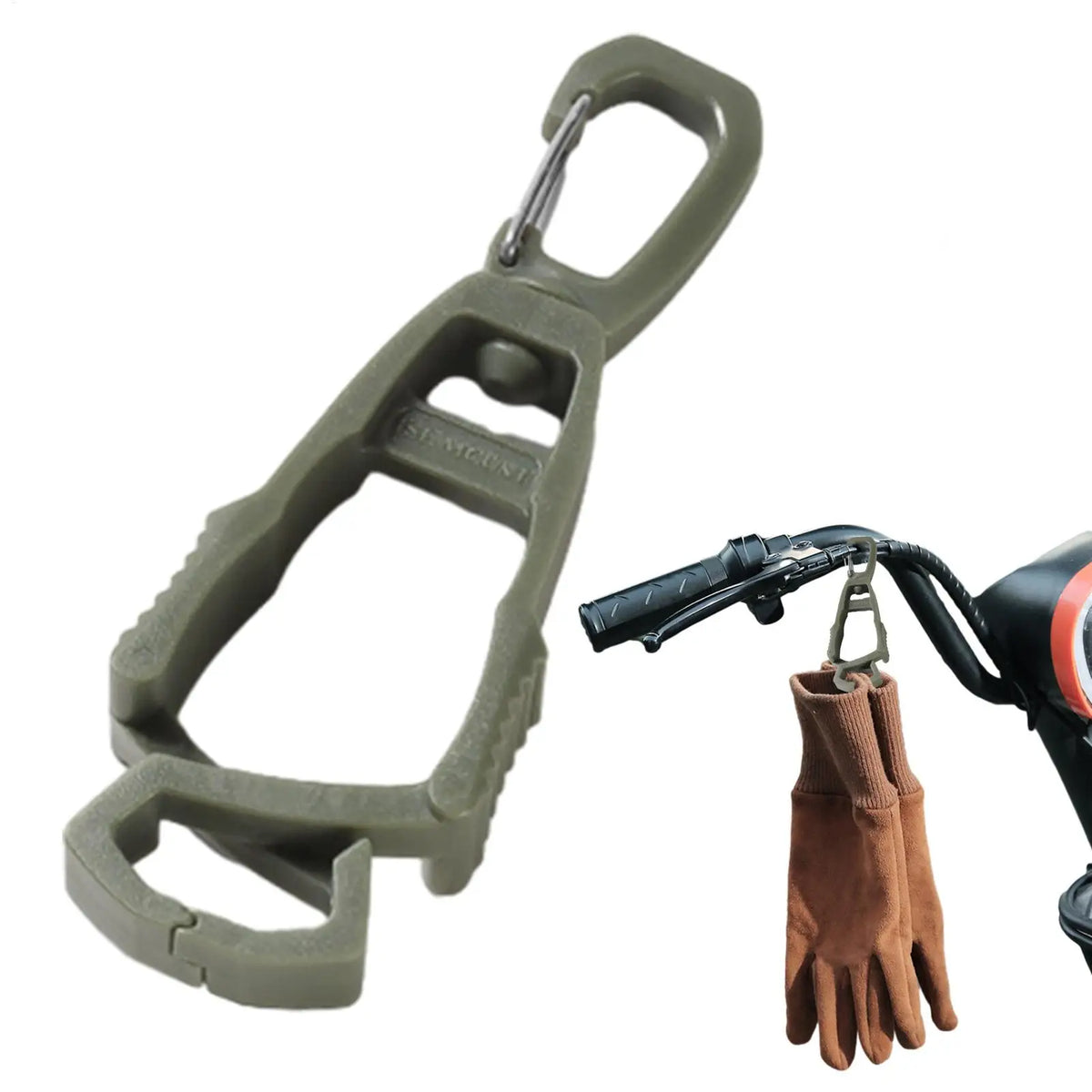 Work Gloves Belt Clip Hanger | Anti-Drop Multi-Purpose Clamp Glove Belt Clip QXL