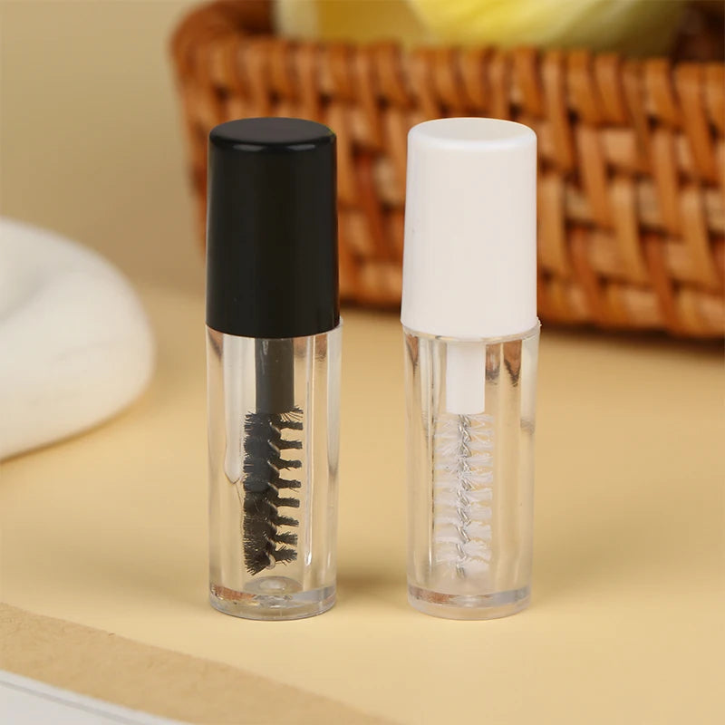 3-Pack Empty Mascara Tubes with Eyelash Wand | 1.2ml Refillable Refillable Mascara Tube QXL