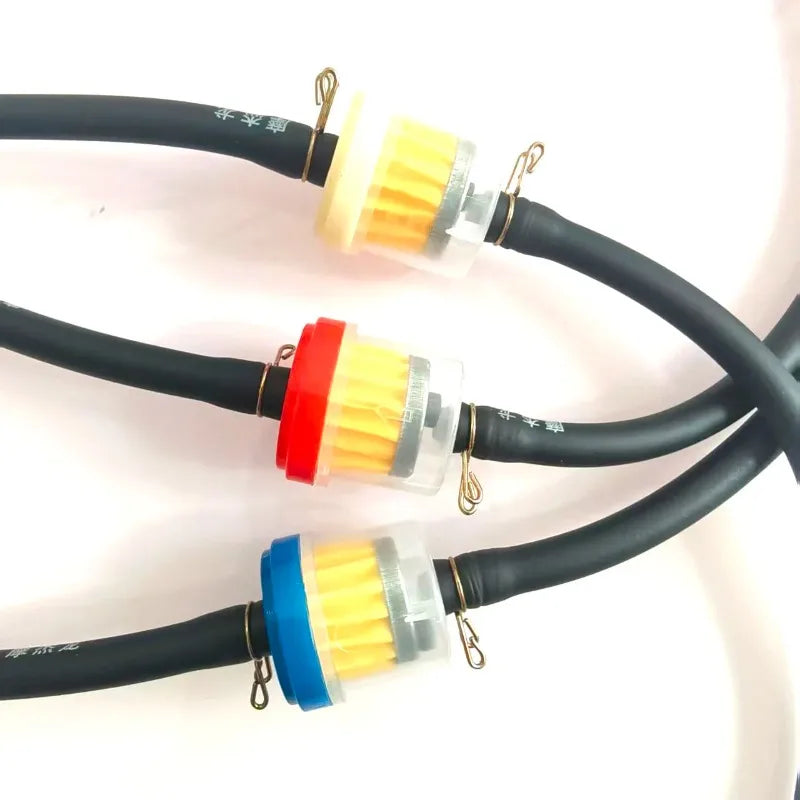 5mm Motorcycle Fuel Line Kit – Petcock Valve, Filter & Clamps Motorcycle Fuel Line Kit QXL