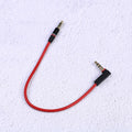 3.5mm Male to Male Aux Cable – 20cm Short Stereo Audio Cord Audio Aux Cable QXL 1PCS
