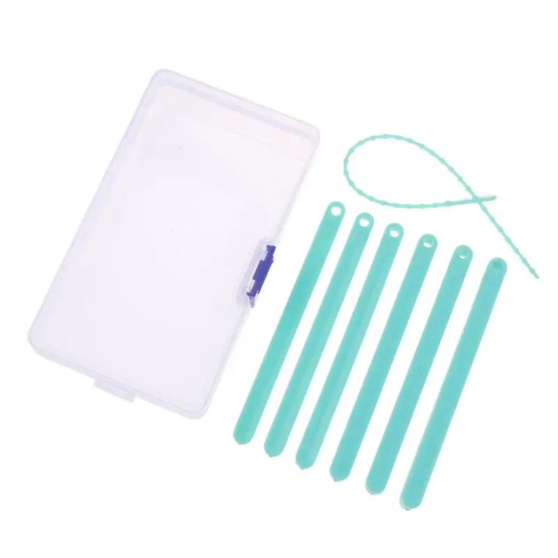 6-Pack Jaw Bite Blocks Tongue Muscle Trainer | Speech Therapy Jaw Muscle Trainer QXL Green