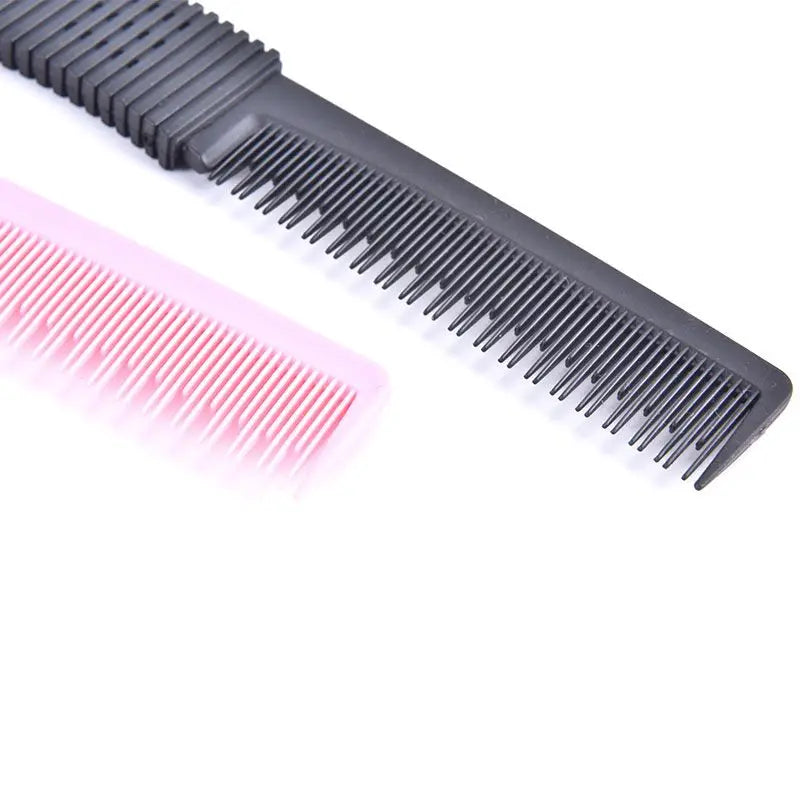 Men's Double-Sided Barber Comb | Steel Needle Fork Hair Tool Barber Hair Comb QXL
