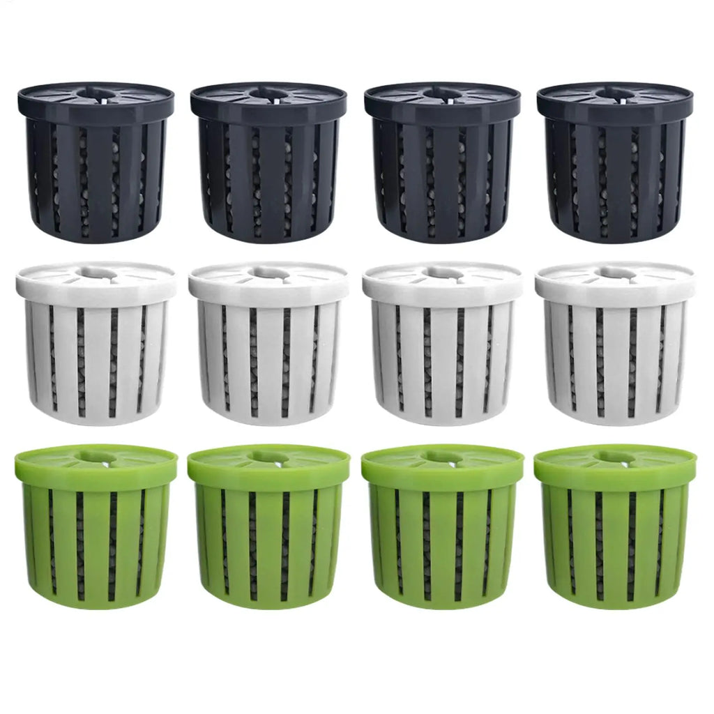 4-Pack Aquarium Plant Basket Pots | Fish Tank Hydroponic Holder Aquarium Plant Basket QXL