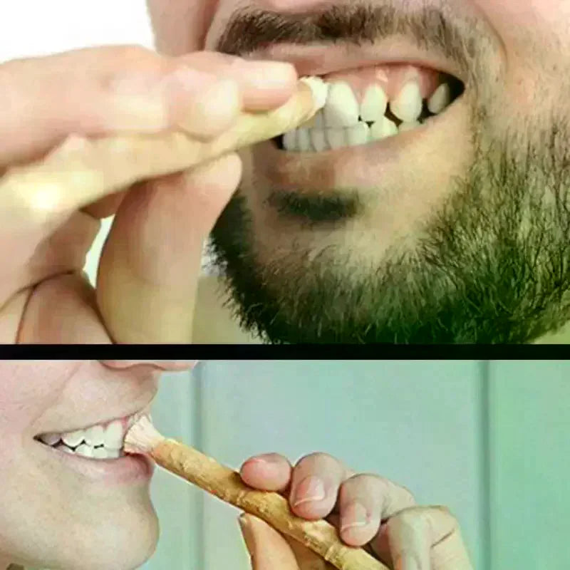 Natural Miswak Toothbrush Stick | Eco Teeth Whitening Travel Natural Toothbrush Stick QXL