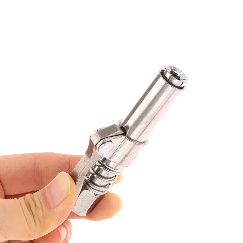Quick-Lock Grease Gun Coupler | Stainless Steel 10,000 PSI Grease Gun Coupler QXL