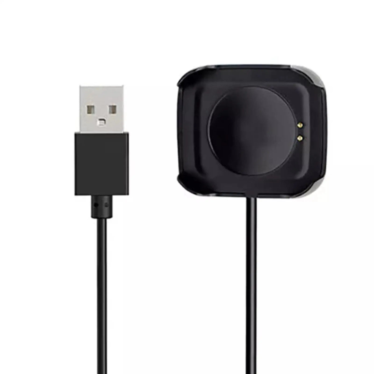 Magnetic USB Charging Cable for HW22 Smartwatch – 30cm Smartwatch Charging Cable QXL black