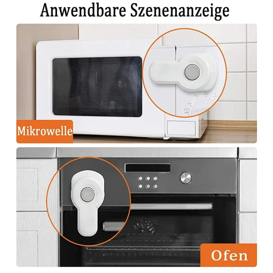 Baby Safety Oven & Cabinet Door Locks | 1–3 Pack Kitchen Lock Child Safety Lock QXL