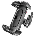 360° Bike & Motorcycle Phone Mount | Universal Handlebar Holder Handlebar Phone Mount QXL Handlebar Black