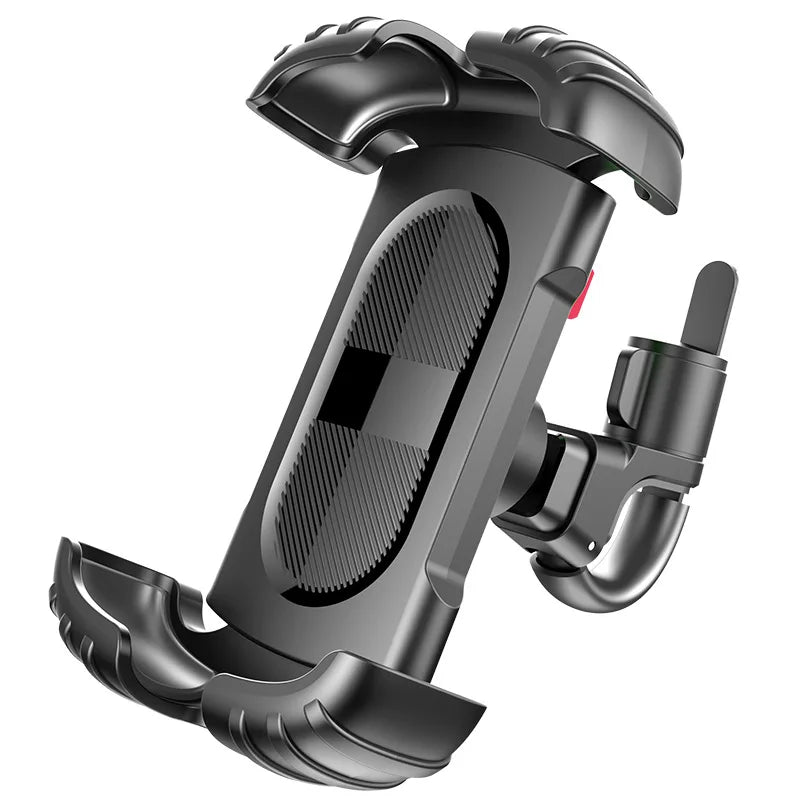 360° Bike & Motorcycle Phone Mount | Universal Handlebar Holder Handlebar Phone Mount QXL Handlebar Black