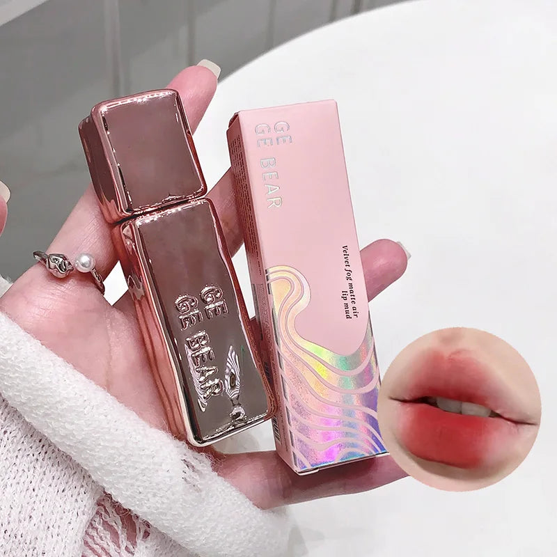 GegeBear Velvet Matte Air Lip Mousse | Long-Lasting Lip Color Lip Mousse Gloss QXL