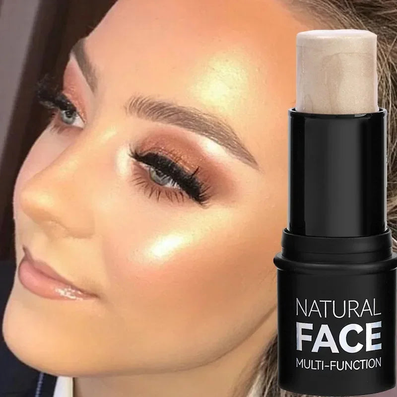 Waterproof Bronzer Highlighter Stick | Contour Blush & Glow Bronzer Highlighter Stick QXL
