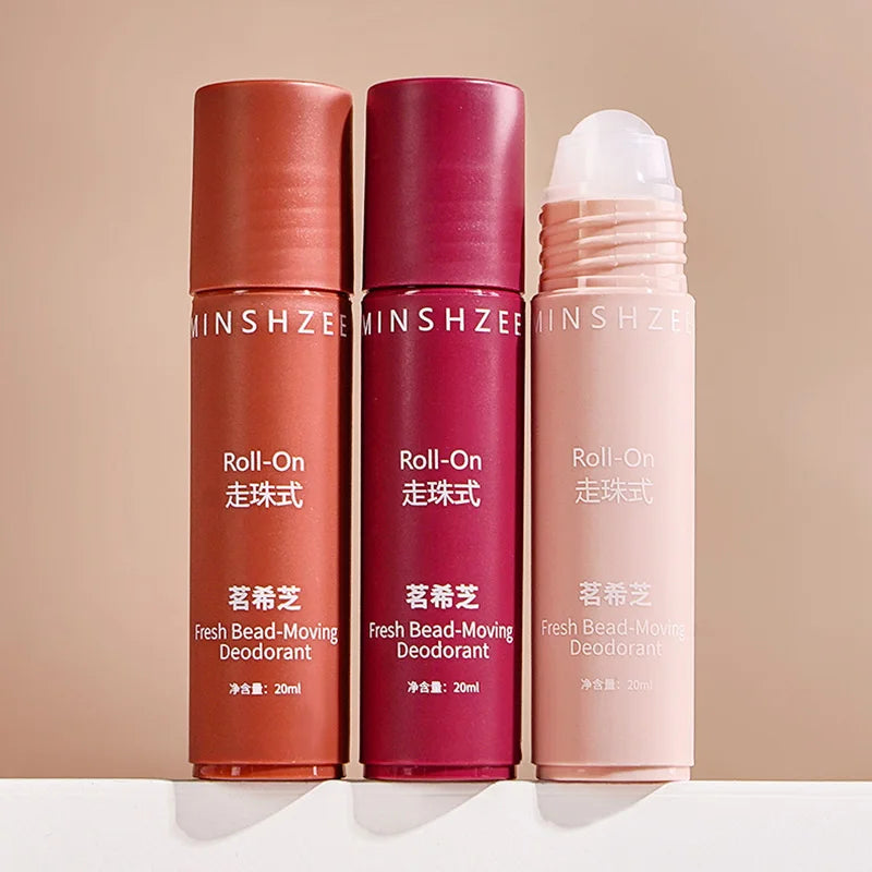 Ball-Roll Floral Body Lotion & Underarm Deodorant | 20ml Roll-On Deodorant QXL