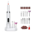 15000RPM USB Electric Nail Drill Machine | Portable Manicure Electric Nail Drill QXL White
