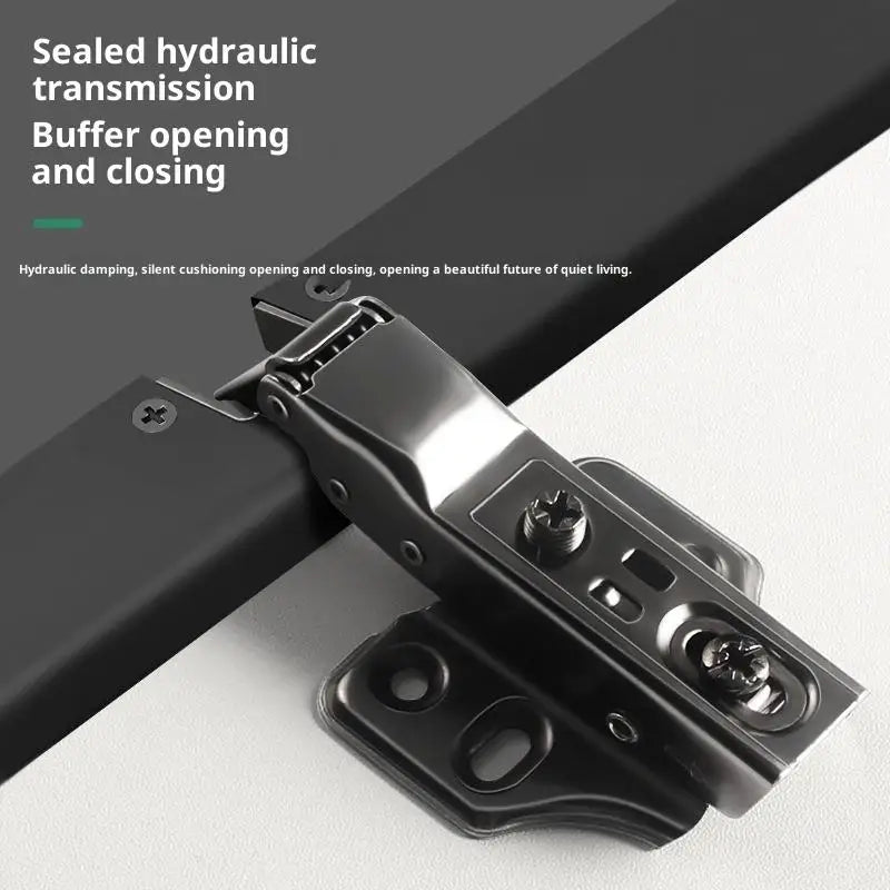 Aluminum Frame Glass Door Cabinet Hinge | Multi-Use Cabinet Door Hinge QXL