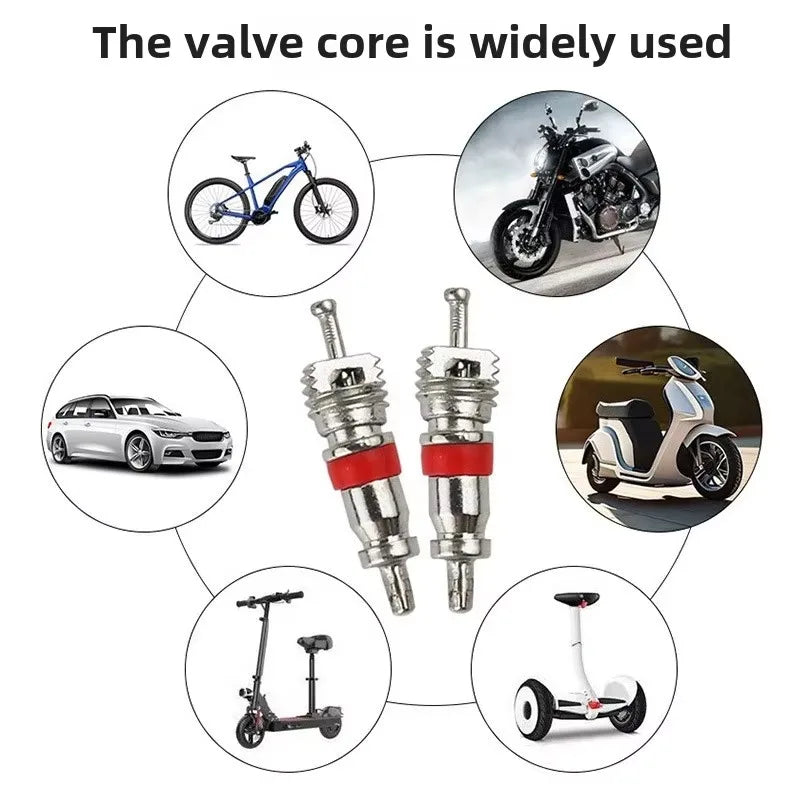 20-Pc Schrader Tire Valve Core Kit with Remover Tool Tire Valve Core Kit QXL
